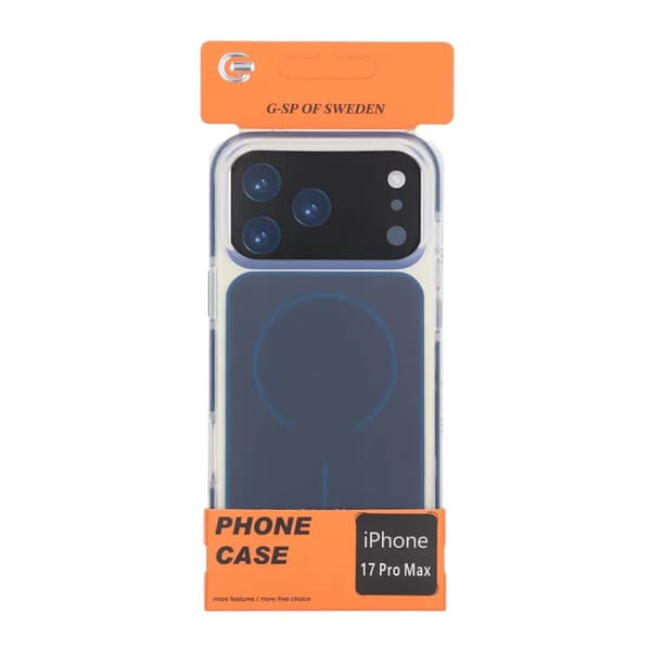 Aurora original colo Magnetisk etui til iPhone 17 Pro Max Blå