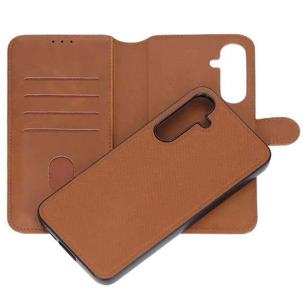 Samsung Galaxy A55 Plånboksfodral Magnet Rvelon - Brun