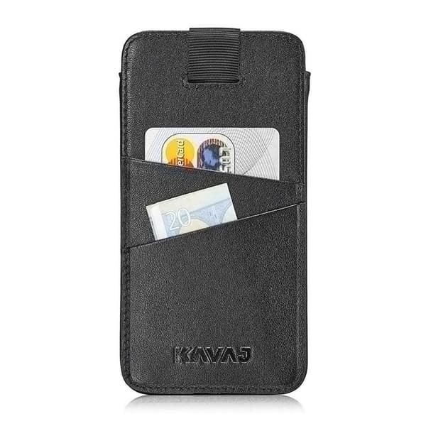 KAVAJ Case Miami iPhone 12:lle ja iPhone 12 Prolle - Musta