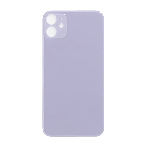 IPhone 11 Bagglas med Klæbebånd - Lilla