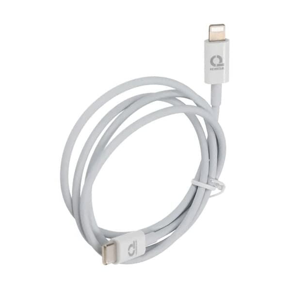 USB C til Lightning MFi 60W Hurtigoplader - Hvid