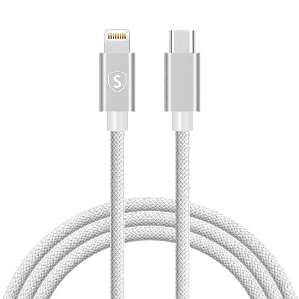 SiGN USB-C til Lightning Kabel 2.1A, 2m - Hvid