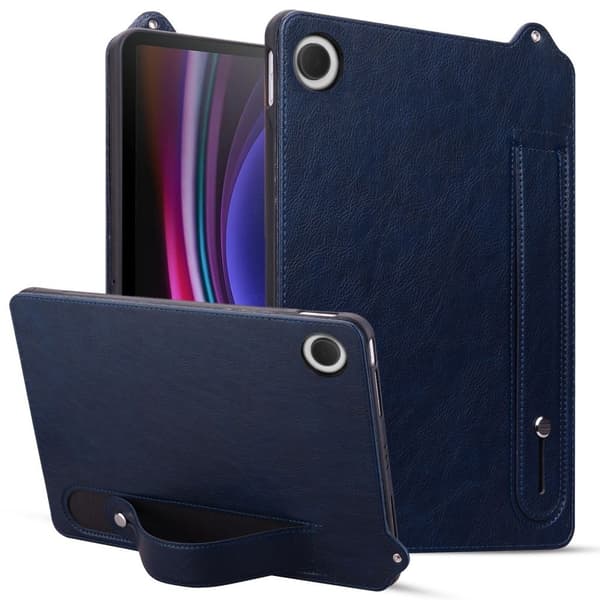 Samsung Galaxy Tab A11 Plus/Tab A9 Plus Fodral med Handrem - Blå
