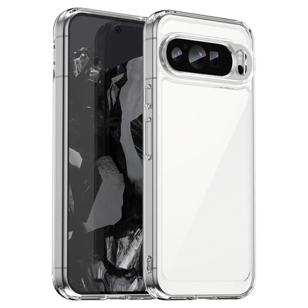 Google Pixel 9 Pro XL Skal med akrylram - Transparent