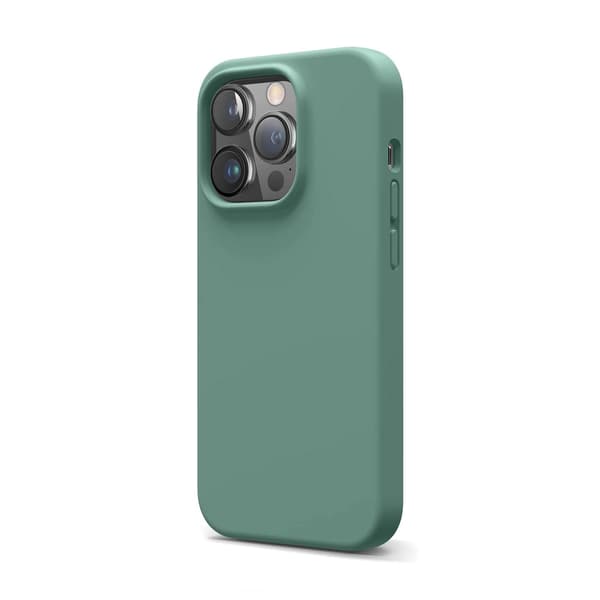 iPhone 14 Pro Max Silikonskal - Grön