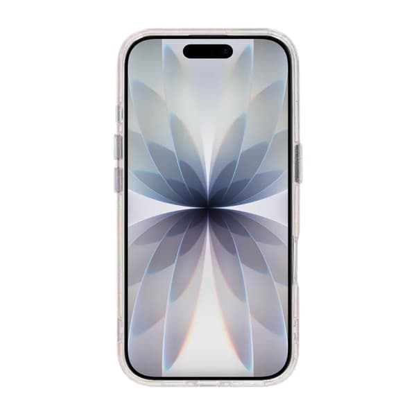 Blomstret etui med MagSafe til iPhone 17 - Gul