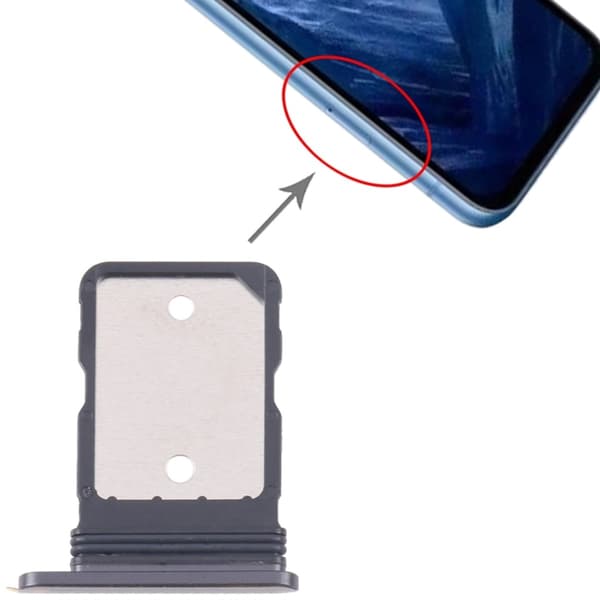 Google Pixel 8a SIM-kortholder - Sort