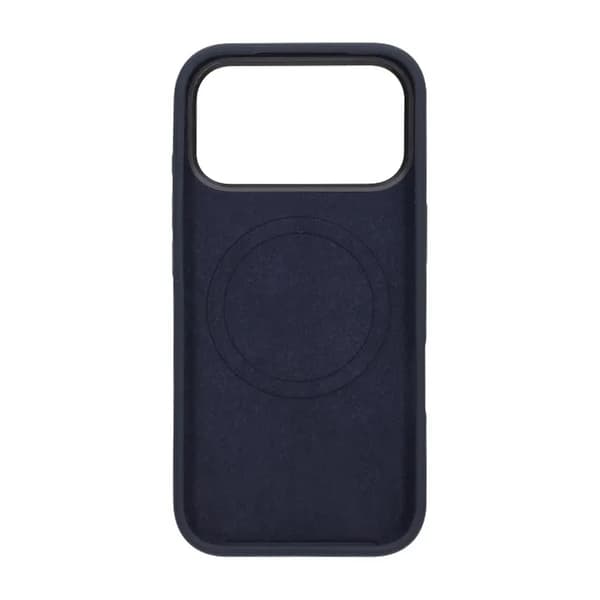 Mobilskal Silikon med Kamera Metallram för iPhone 17 Pro - Blå