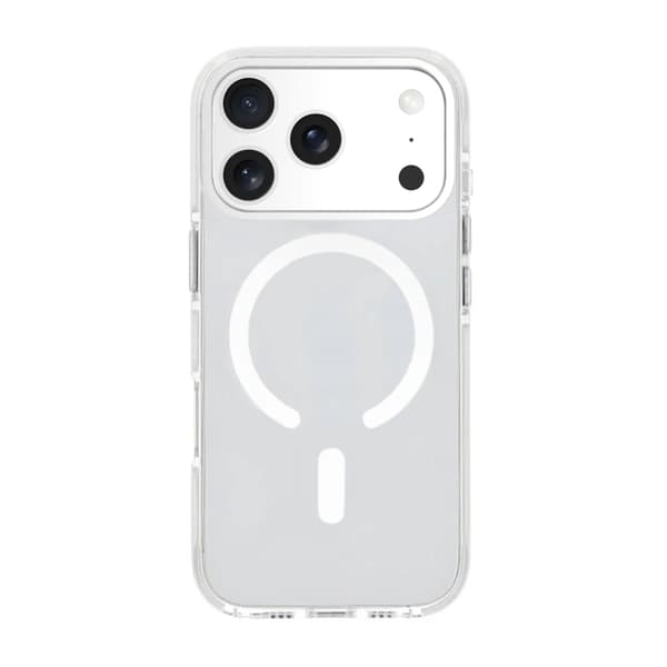 Mobilskal Magnet Dubbelskydd för iPhone 17 Pro Max - Vit