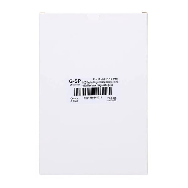 iPhone 16 Pro OLED Skärm Original Begagnad - Diagnostik Pass
