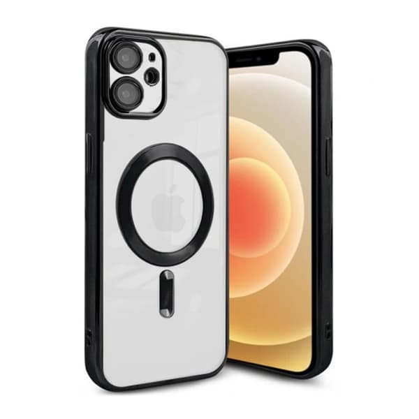Luksus telefoncover med Magsafe iPhone 11 - Sort