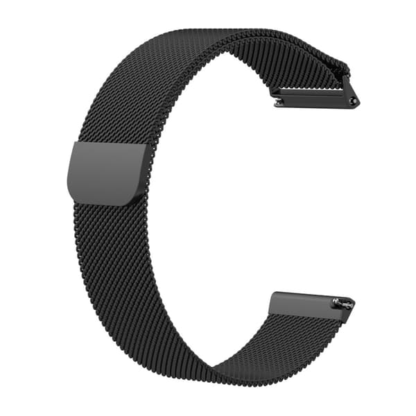 Håndledsrem til Fitbit Versa (Størrelse Large) - Sort