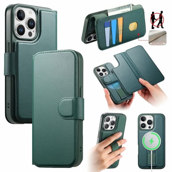 CASENEO iPhone 15 Pro Max Cover - Grøn