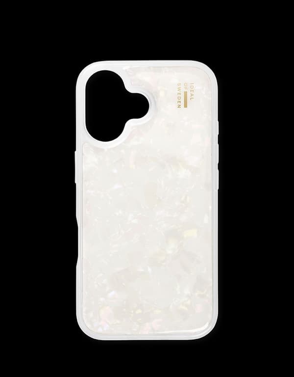 Ideal of Sweden iPhone 16 Pearlized Skal - Vit