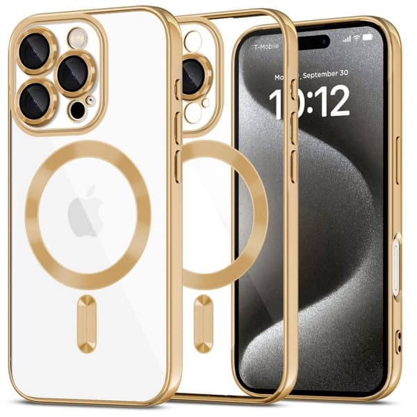 Tech-Protect MagFlex MagSafe Cover til iPhone 16 Pro Max - Guld