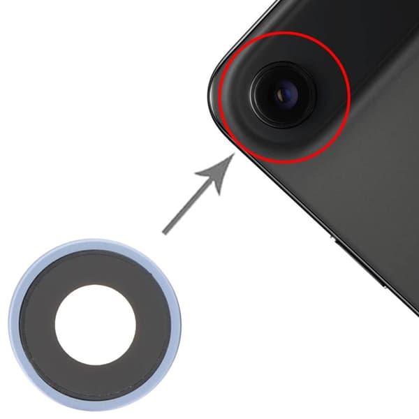 Kameralinser med ram för iPhone Air - Blå