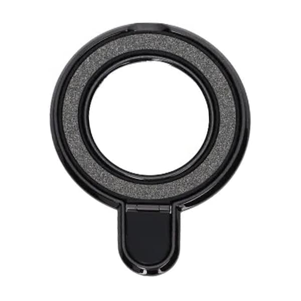 MagSafe Glitter Mirror Back Sticker Kickstand Black
