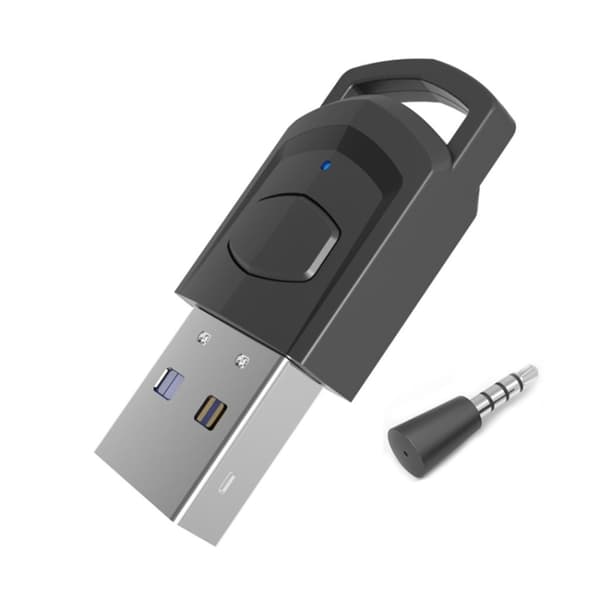 Bluetooth-äänilähetin PS5 / PS4 / PC:lle - Musta