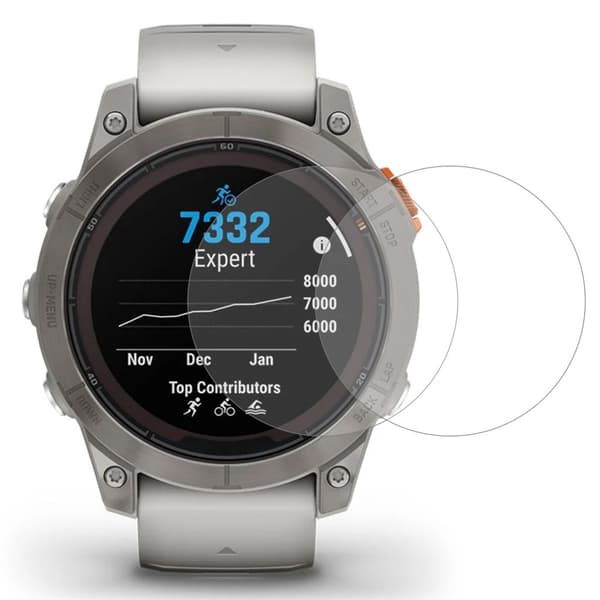 Garmin Fenix 7 Pro -näytönsuoja TPU-kalvo, 2 kpl
