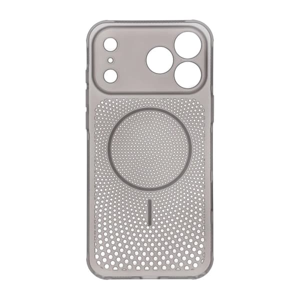 Magnetisk Mesh Kølende Telefoncover Til iPhone 17 Pro/18 Pro Sort