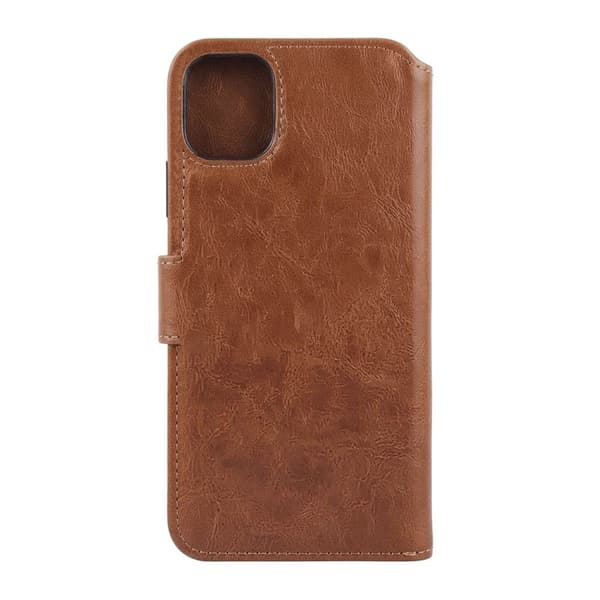 iPhone 11 Plånboksfodral Rvelon - Guldbrun