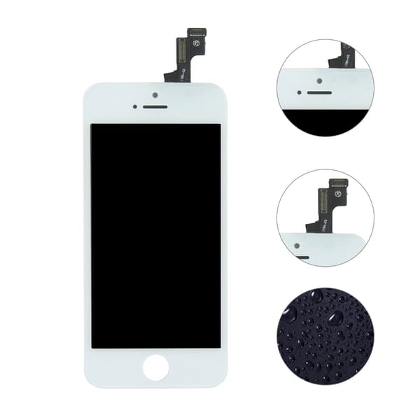 iPhone 5S/SE LCD Skärm AAA Premium - Vit