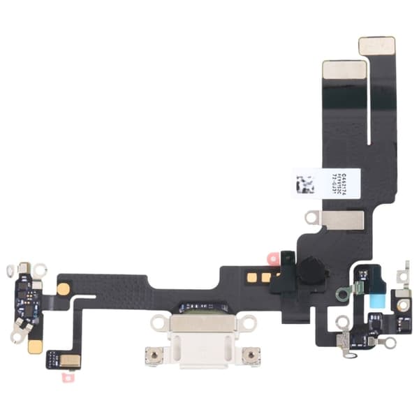 iPhone 14 Opladerport Flex Kabel - Hvid
