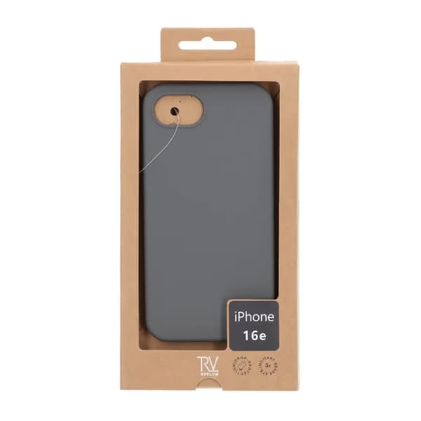 iPhone 16e Silikone Mobilcover - Grå