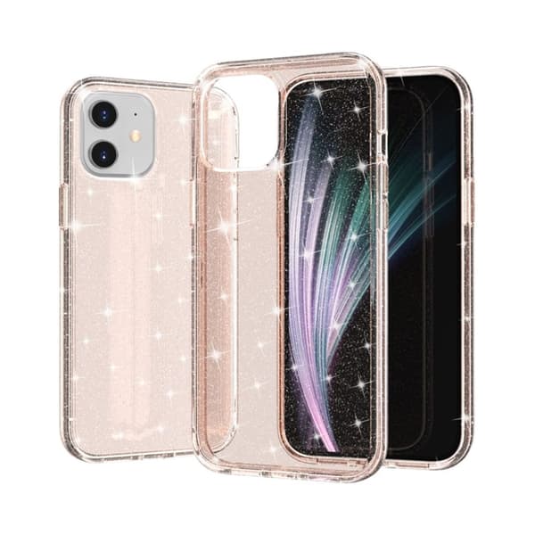 iPhone 12 Mini Kuori Glitter - Kulta