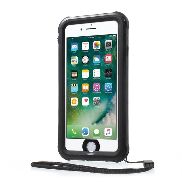 REDPEPPER Vandtæt iPhone SE/8/7 cover - Sort