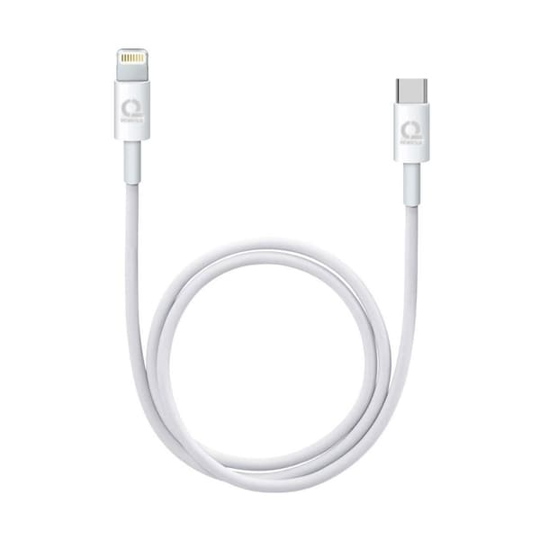 USB C til Lightning MFi 60W Hurtigoplader - Hvid