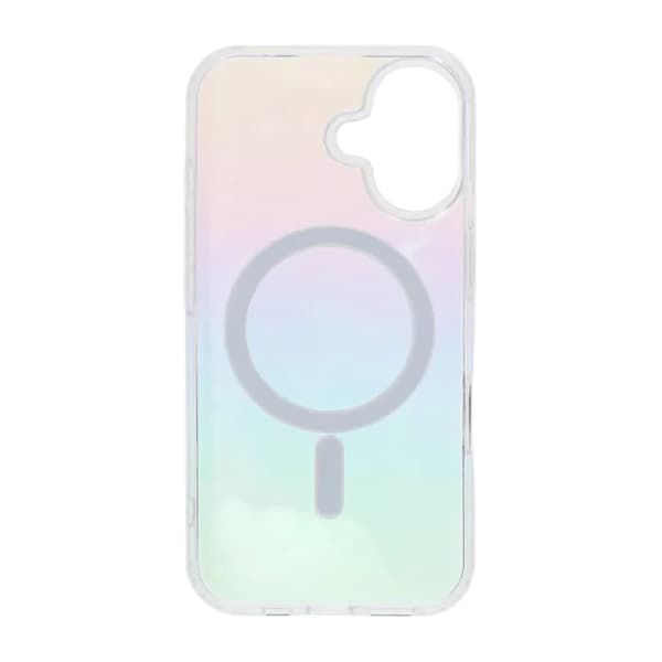 TPU-cover med Magsafe til iPhone 16 - Iriserende