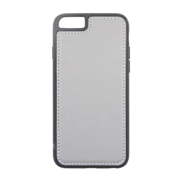 iPhone 6/6S Plånboksfodral Magnet Läder med Stativ - Grå