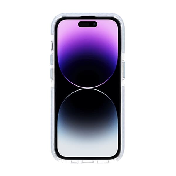 Mønstret TPU-cover til iPhone 14 Pro med MagSafe - Blå