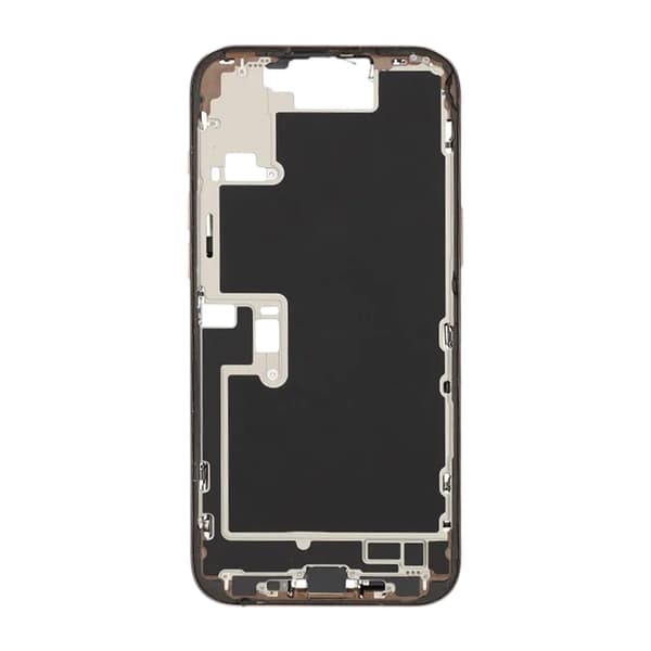 Mellemramme med smådele til iPhone 16 Pro Max - Sandfarvet Titanium OEM