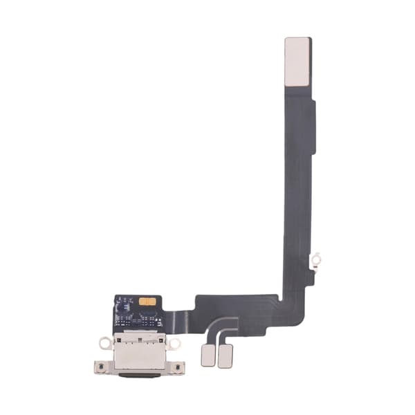 iPhone 16 Pro Opladningsstik Flex Kabel Original Sort