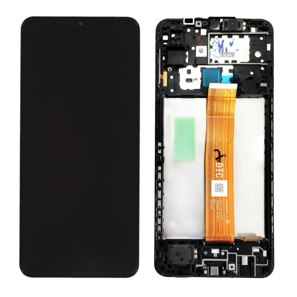 Samsung Galaxy A12 Nacho / A12s LCD-skärm (DTC Flex Version) Original - Svart