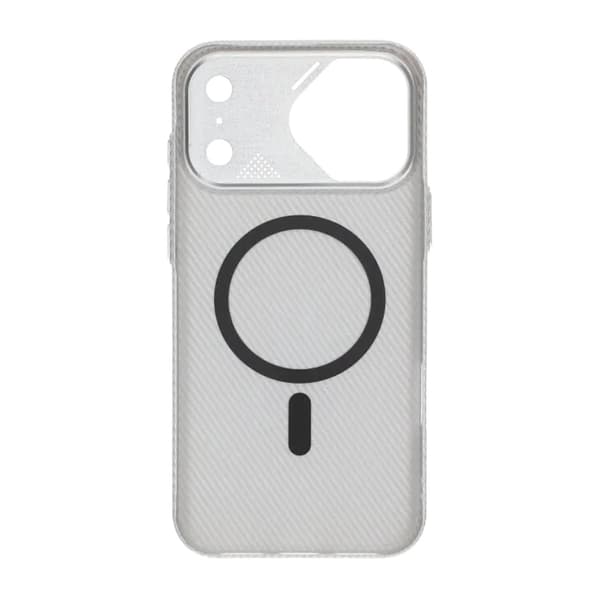 Amru Water Print Phone Case - iPhone 17 Pro Max Silver