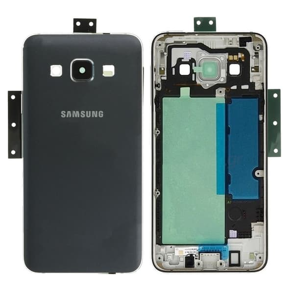 Samsung Galaxy A3 SM-A300 Bagstel Original - Sort