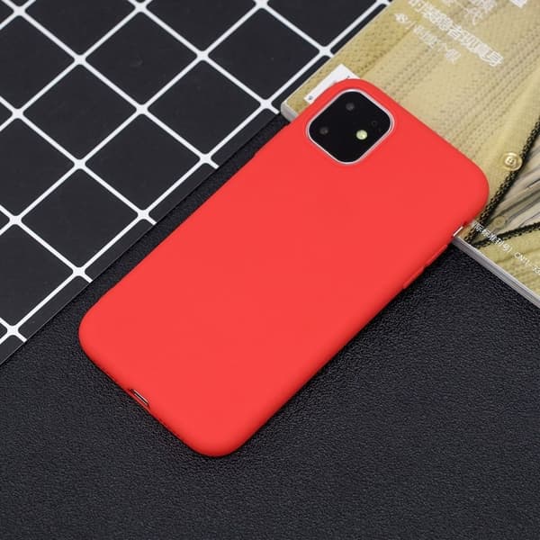 Kestävä iPhone 11 Pro TPU -kotelo - Punainen