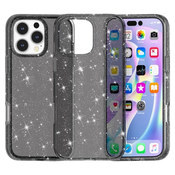 iPhone 16 Pro Max telefoncover - Sort