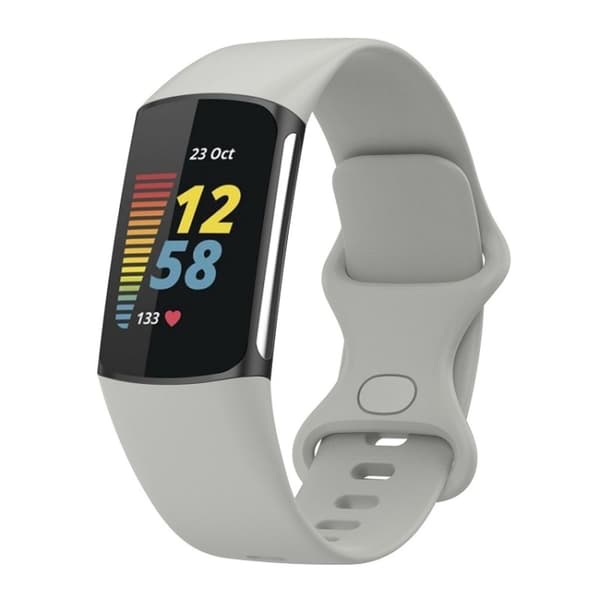 Fitbit Charge 6 Silikone urrem - Grå