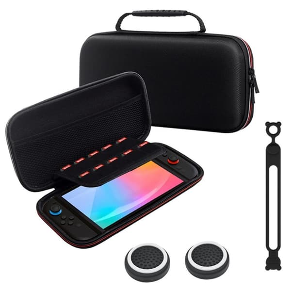 Nintendo Switch 2 Cover med opbevaringstaske - Sort