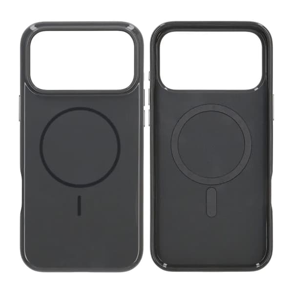 Rvelon MagSafe mobilcover til iPhone 17 Pro Max - Blank sort