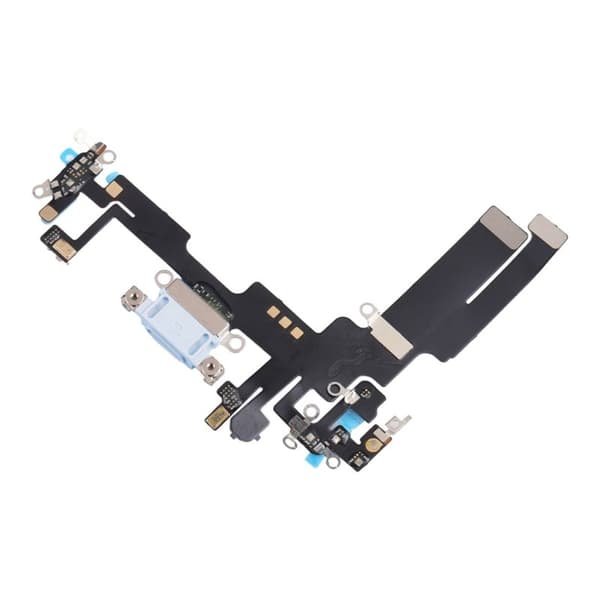 iPhone 14 Laddkontakt med Flexkabel Original - Blå