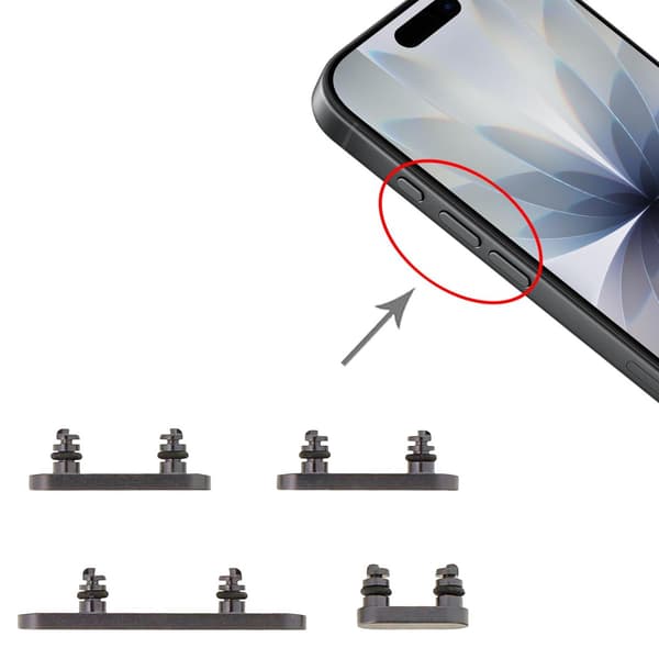 Näppäimistö iPhone 17:lle - Musta