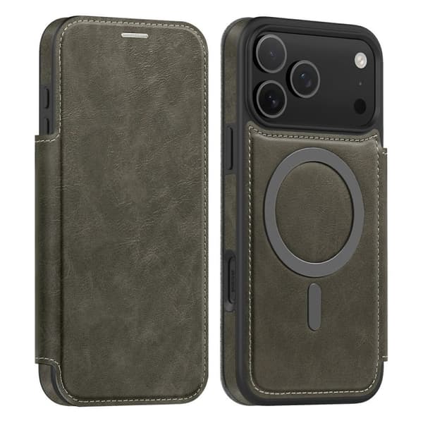 iPhone 18 Pro Max/17 Pro Max MagSafe Pung Cover - Grå