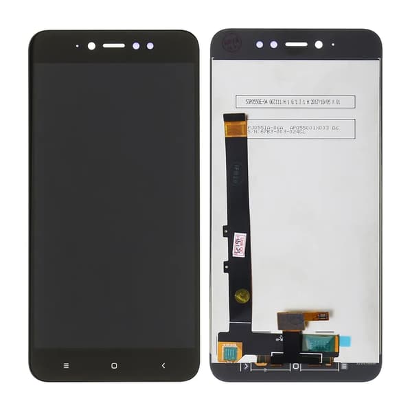 Xiaomi Redmi Note 5A Skærm med LCD Display - Sort