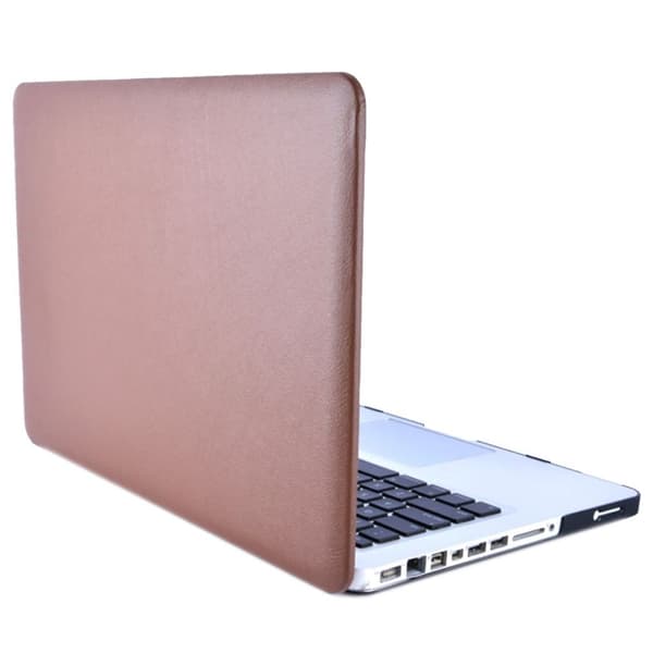 MacBook Pro 13.3\" PU Læder Etui - Brun