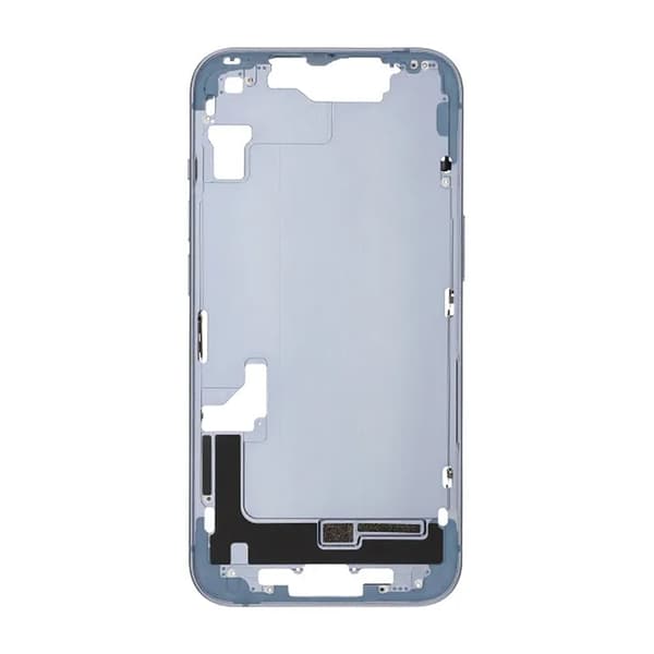 iPhone 14 Bagcover Mellemramme OEM Blå Med Smådele